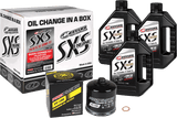 Sxs Quick Change Kit 5w 50 With Black Oil Filter