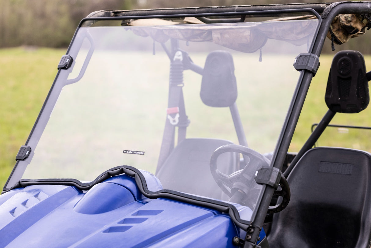 Full Windshield | Scratch Resistant | Yamaha Rhino 450/660/700