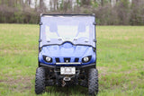 Vented Full Windshield | Scratch Resistant | Yamaha Rhino