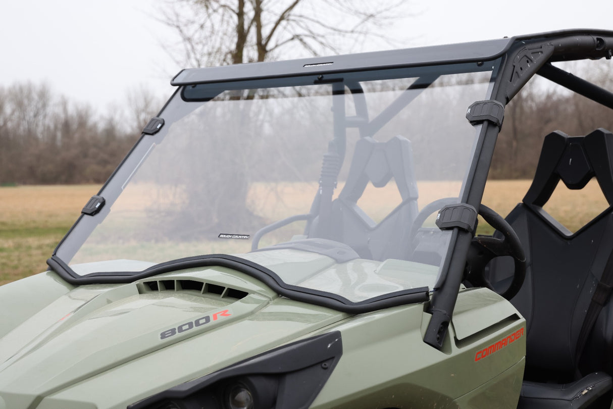 Full Windshield | Scratch Resistant | Can-Am Commander 1000