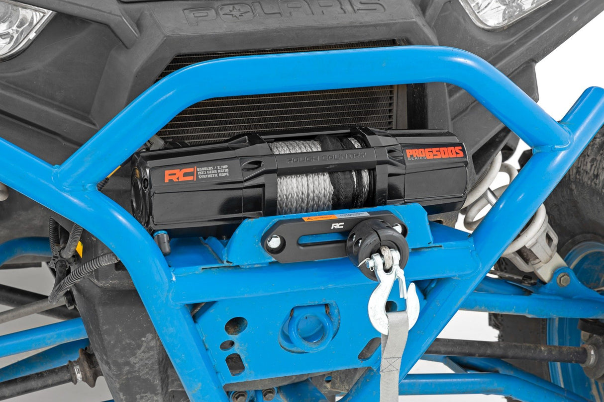 6500-LB Winch With Wireless Remote | Synthetic Rope