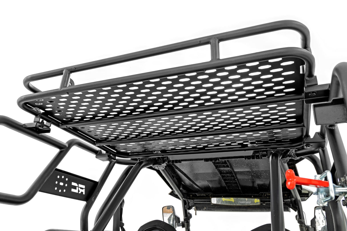 Tubular Rear Cargo Rack | Spare Tire Mount | Polaris RZR XP 1000