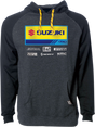 FACTORY EFFEX Suzuki 21 Racewear Hoodie - Charcoal/Black - Medium 24-88422