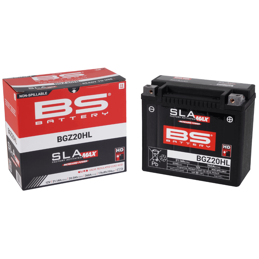 SLA MAX Factory- Activated AGM Maintenance-Free Battery 12V 21.1Ah  20HL