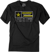 FACTORY EFFEX Rockstar 21 Racewear T-Shirt - Black - Medium 24-87622