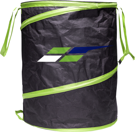 FACTORY EFFEX Trash Can - Black/Green - Kawasaki 22-45160