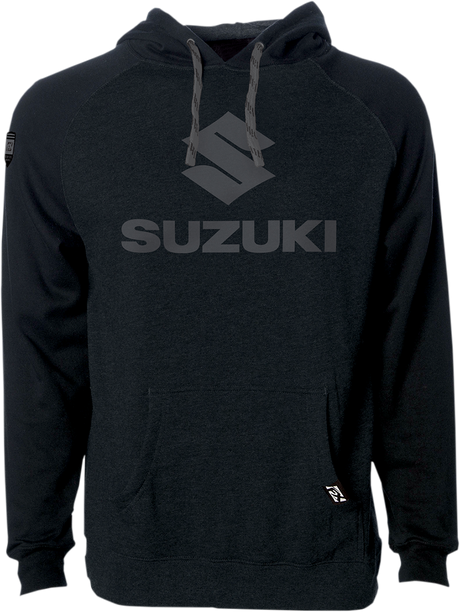FACTORY EFFEX Suzuki Shadow Pullover Hoodie - Black - Large 25-88404