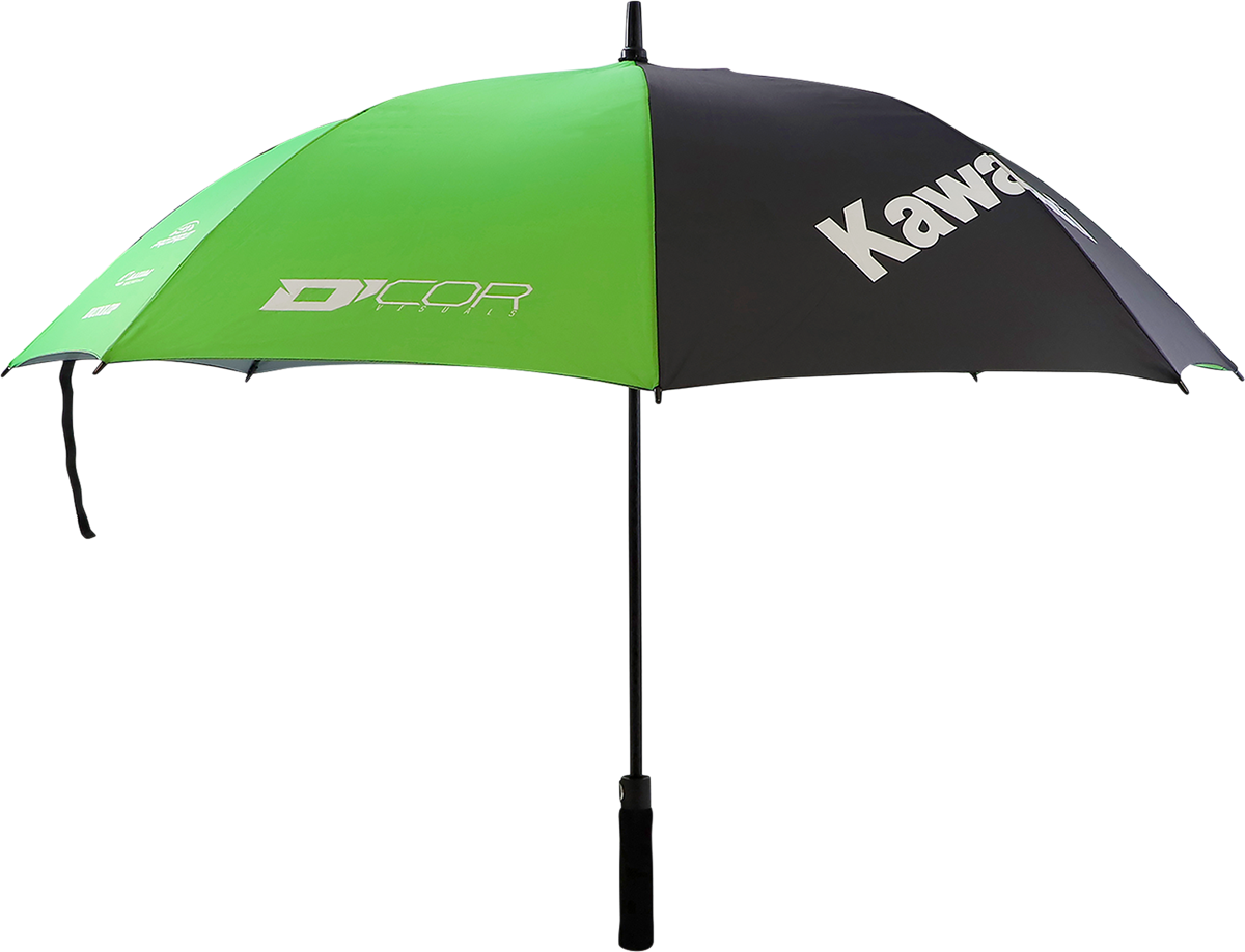 D'COR VISUALS Umbrella - Kawasaki - Green/Black 81-103-1