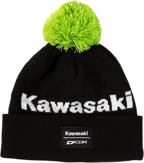 D'COR VISUALS Kawasaki Stripe Beanie - Black 70-134-1