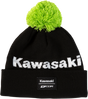 D'COR VISUALS Kawasaki Stripe Beanie - Black 70-134-1