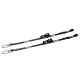 SpeedStrap 1.25" × 7 ft Motorcycle Tie-Downs – Sliding Ratchet 2-Pack