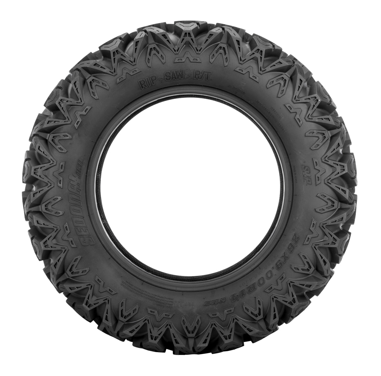 Tire Rip Saw R/T 27x9r14 Radial 6pr Lr 420lbs