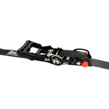 SpeedStrap 1.25" × 7 ft Motorcycle Tie-Downs – Sliding Ratchet 2-Pack