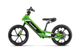 2025 Kawasaki Elektrode Electric Balance Bike Lime Green