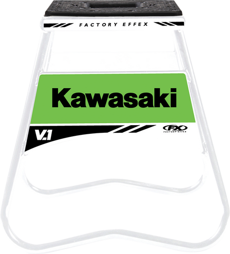 FACTORY EFFEX Bike Stand - V.1 - Kawasaki - White 24-45130