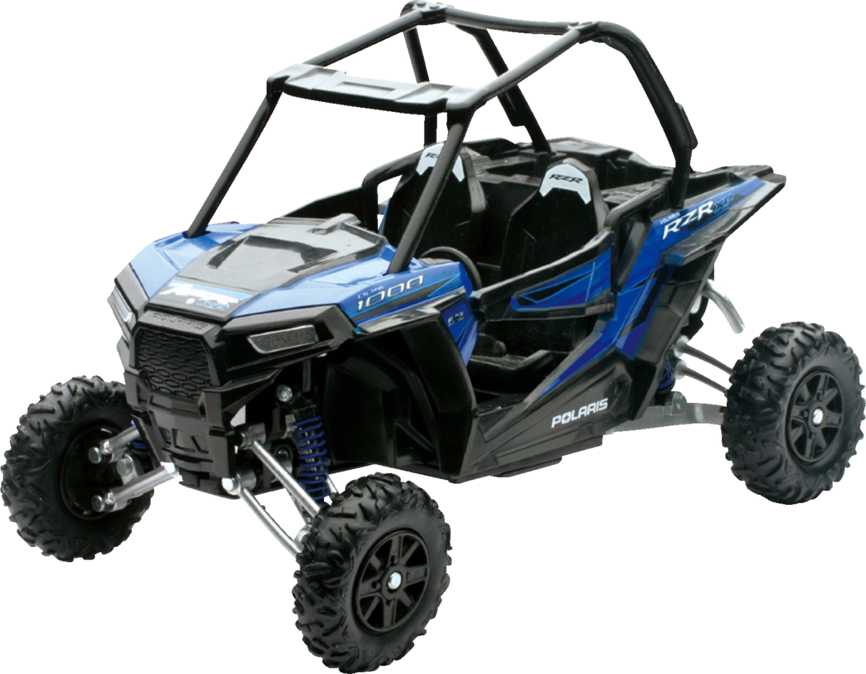 NEW RAY TOYS Polaris RZR XP 1000 - 1:18 Scale - Voodoo Blue 57593B