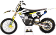 NEW RAY TOYS Rockstar Husqvarna Team Bike 2020 - Zach Osborne - 1:12 Scale - White/Black/Yellow 58243