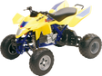NEW RAY TOYS Suzuki Quadracer R450 ATV - 1:12 Scale - Black/Yellow 43393