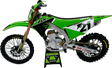 NEW RAY TOYS Kawasaki Team KX450F - Jason Anderson - 1:12 Scale - Green/Black 58413