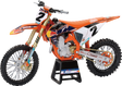 NEW RAY TOYS Red Bull KTM 450 SX-F - Cooper Webb - 1:12 Scale - Orange/Black/White 58353