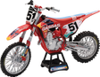 NEW RAY TOYS TLD Red Bull GasGas MC 450F Race Bike - Justin Barcia - 1:12 Scale - Red/Black/White 58303