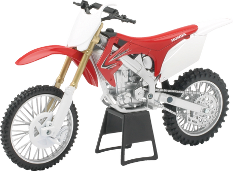 NEW RAY TOYS Honda CRF250R Dirt Bike - 1:12 Scale - Red/White/Black 57463