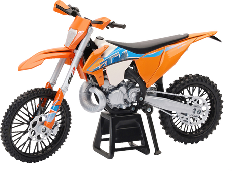 NEW RAY TOYS KTM 300 EXC TPI Enduro Dirt Bike - 1:12 Scale - Orange/Black/White 58373