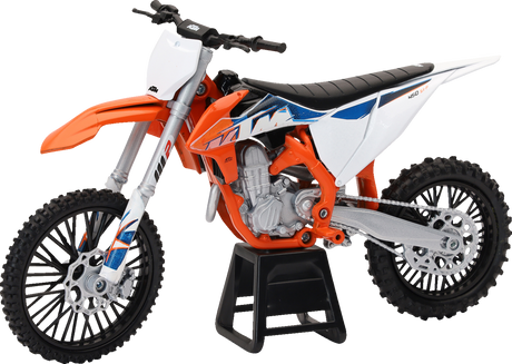 NEW RAY TOYS KTM 450 SX-F Dirt Bike - 1:12 Scale - Orange/White/Black 58343