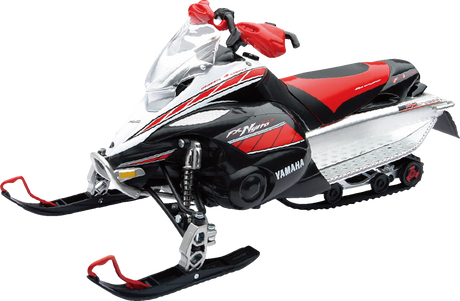 NEW RAY TOYS Yamaha FX Snowmobile - 1:12 Scale - Black/Red/Silver 42893A