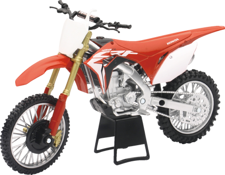 NEW RAY TOYS Honda CRF450R Dirt Bike - 1:12 Scale - Red/White 57873