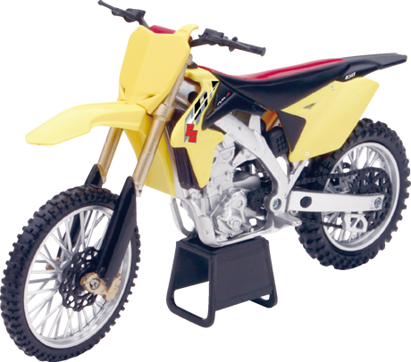 NEW RAY TOYS Suzuki RM-Z 450 Dirt Bike - 1:12 Scale - Yellow/Black 57643