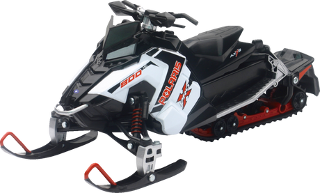 NEW RAY TOYS Polaris Switchback Pro-X 800 - 1:16 Scale - White/Black/Red 57783A