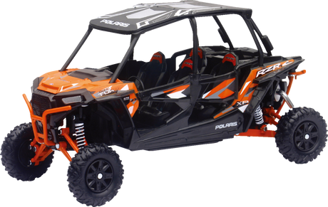 NEW RAY TOYS Polaris RZR XP 4 Turbo EPS - 1:18 Scale - Spectra Orange 57843A
