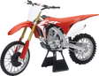 NEW RAY TOYS Honda CRF450R Dirt Bike - 1:6 Scale - Red/White 49583
