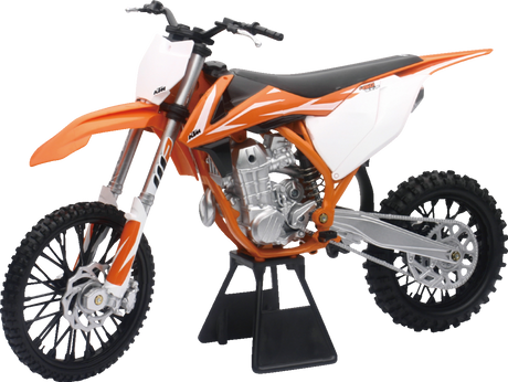 NEW RAY TOYS KTM 450 SX-F 2018 Dirt Bike - 1:6 Scale - Orange/Black/White 49613