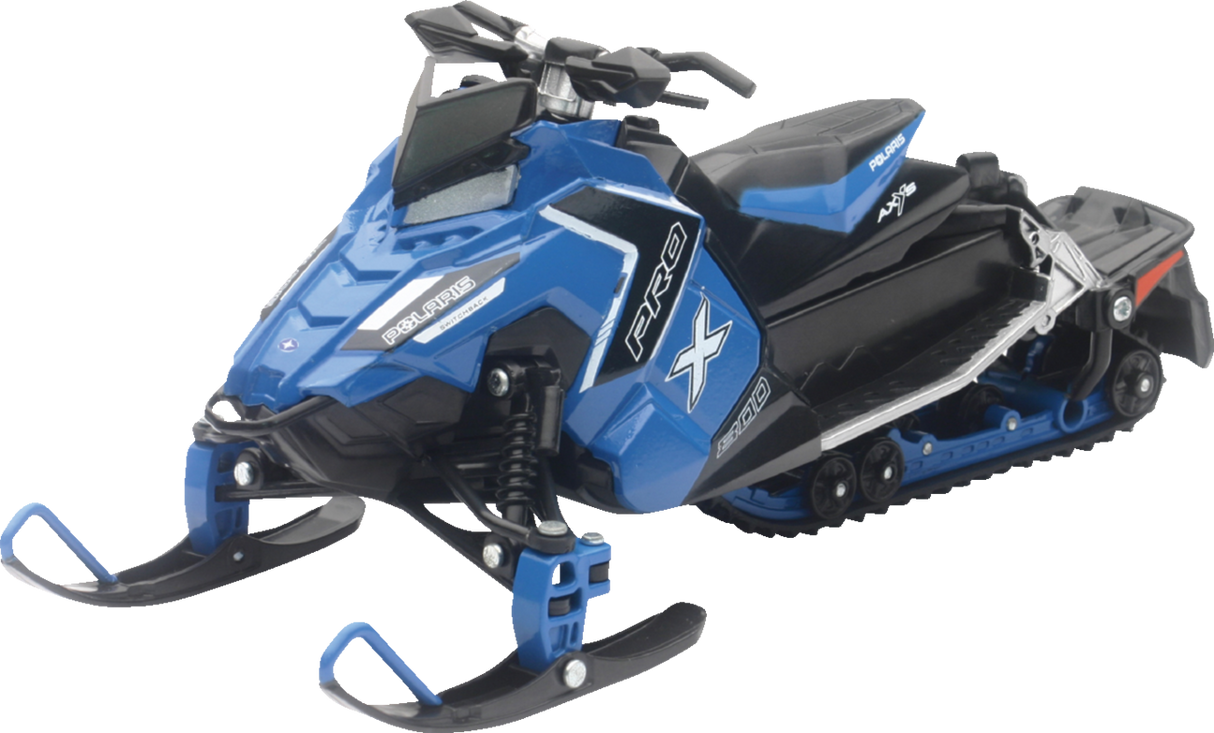 NEW RAY TOYS Polaris Switchback Pro-X 800 - 1:16 Scale - Blue/Black 57783B