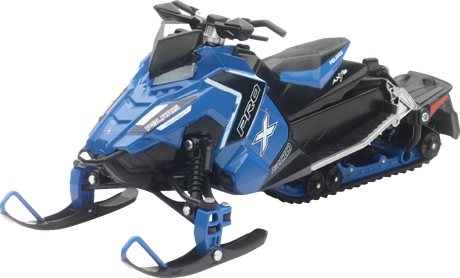 NEW RAY TOYS Polaris Switchback Pro-X 800 - 1:16 Scale - Blue/Black 57783B
