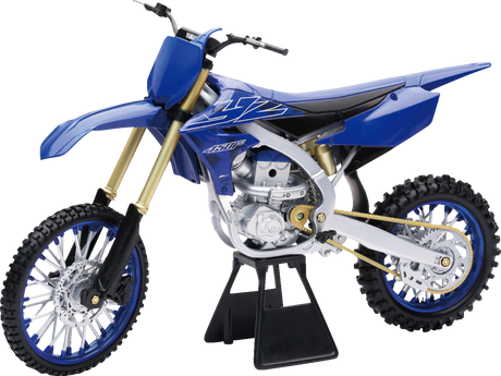 NEW RAY TOYS Yamaha YZ450F Dirt Bike - 1:6 Scale - Blue/Gold/Black 49703