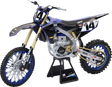 NEW RAY TOYS Yamaha Factory Race Team Bike - Dylan Ferrandis - 1:6 Scale - Black/Blue/Gold 49723