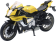 NEW RAY TOYS Yamaha YZF-R1 2016 Bike - 1:12 Scale - Yellow/Black 57803B
