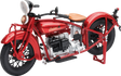 NEW RAY TOYS 1930 Indian 4 Bike - 1:12 Scale - Red 58223
