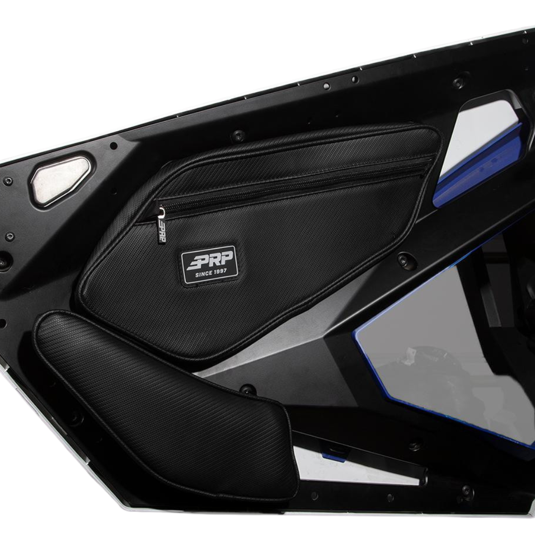 PRP Polaris RZR PRO XP/PRO R/Turbo R Front Door Bags with Knee Pad (Pair)