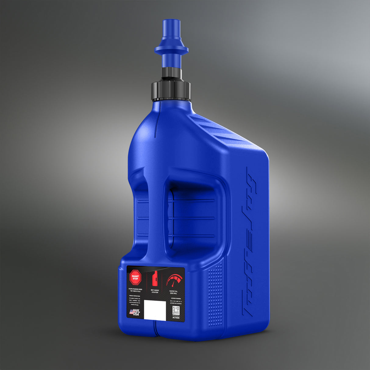 Utility Container Blue W/ Blue Cap 5 Gal