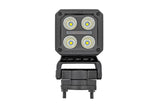 Black Series LED Light Pair | 2 Inch | Flood | Swivel Mount