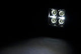 2 Inch Black Series LED Light Pods | Spot | Square | Cool White DRL