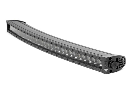 30 Inch Black Series LED Light Bar | Curved | Single Row | Cool White DRL
