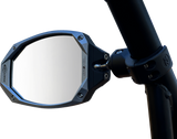 SEIZMIK Mirrors - Photon - Side View - Oval - Black/Blue - 1.75"/2" ROPS - Pair 56-18112