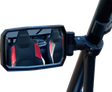 SEIZMIK Mirrors - Trailrider - Side View - Rectangle - Black - 1.75"/2" ROPS - Pair 56-18113