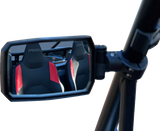 SEIZMIK Mirrors - Trailrider - Side View - Rectangle - Black - 1.75"/2" ROPS - Pair 56-18113