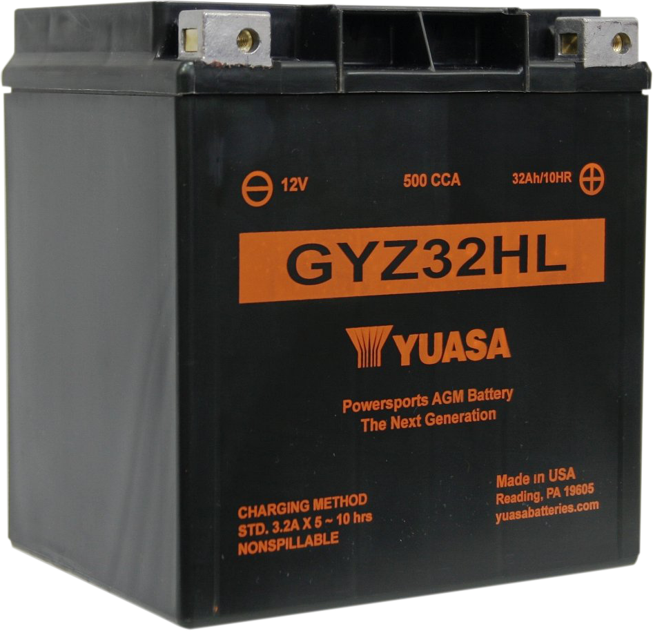 YUASA AGM Battery - GYZ32HL YUAM732GHL